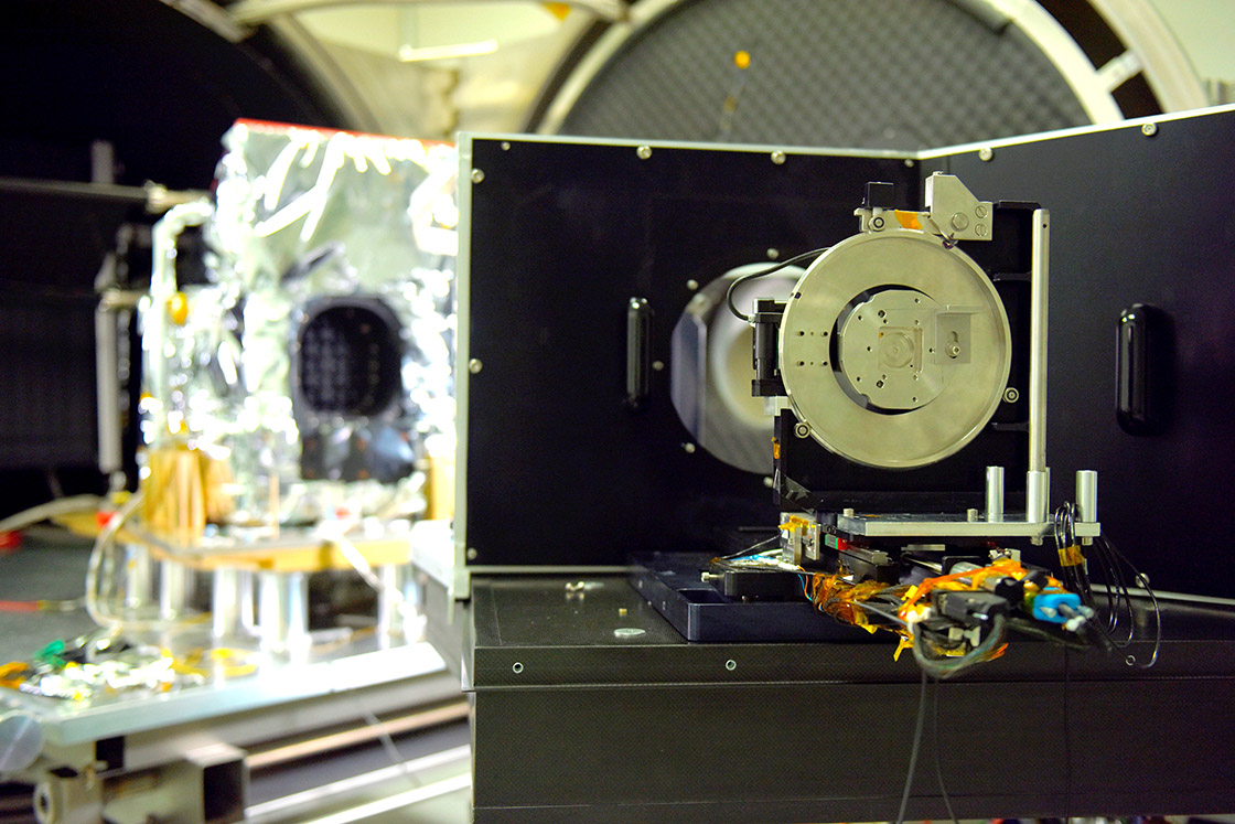 Hyperspectral sensor on board PRISMA